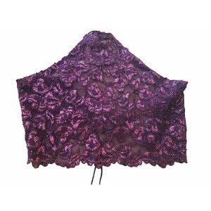 Vintage LACE Blouse Top  Embellished  OS